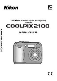 Nikon Coolpix 2100 manual. Camera Instructions.